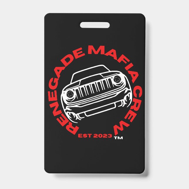 Renegade Mafia Crew Badge (Front)