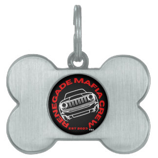 Renegade Mafia Crew Dog Tag