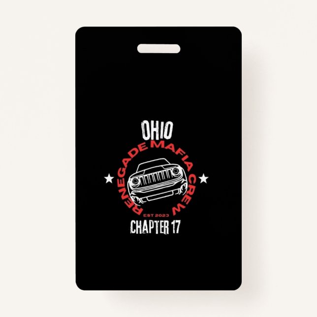 Renegade Mafia Crew Ohio Chapter Badge (Front)