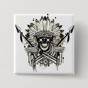 Renegade Riders 2 Inch Square Button