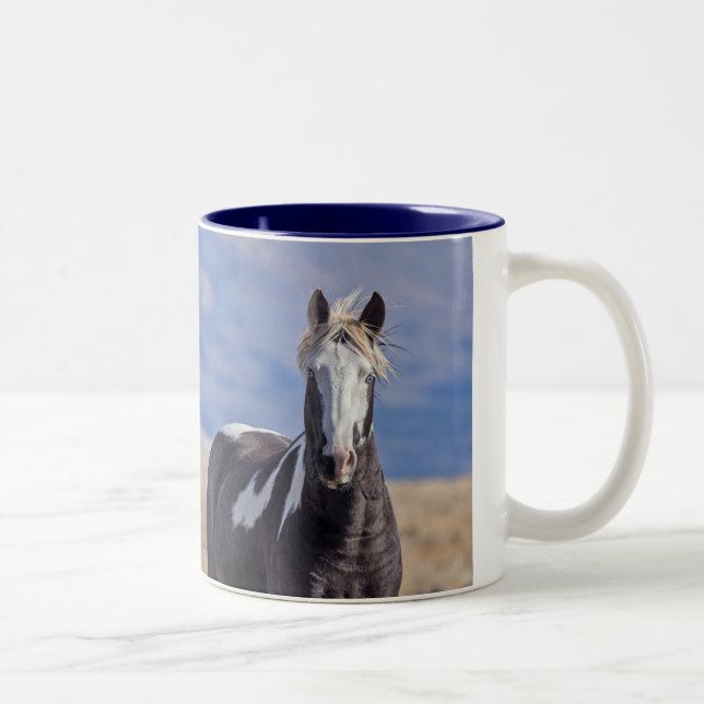 Renegade, Wild Stallion Two-Tone Coffee Mug (Right)