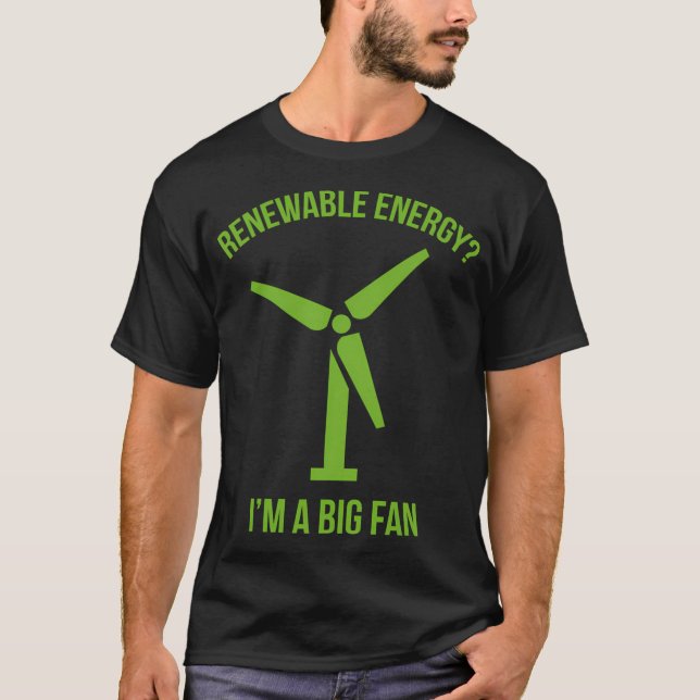 Renewable Energy T-Shirt (Front)
