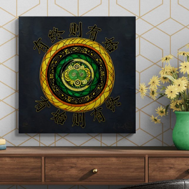 Renewal: {28} Where There's End, There's Beginning Canvas Print (Creator Uploaded)