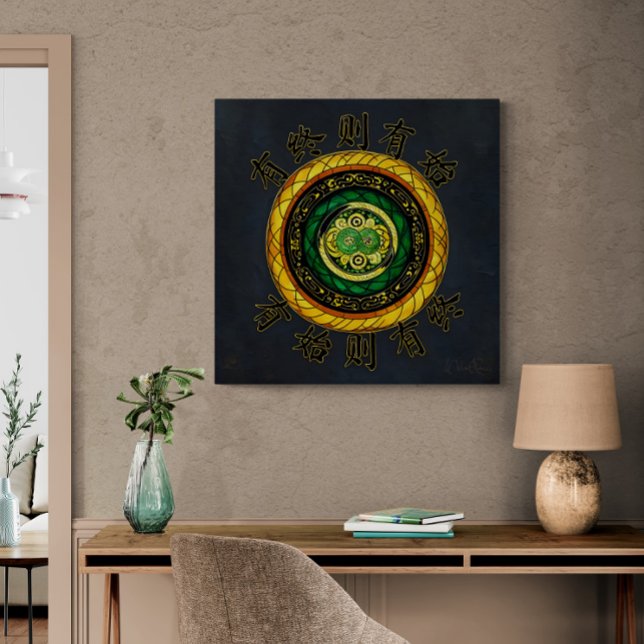 Renewal: {32} Where There's End, There's Beginning Canvas Print (Creator Uploaded)