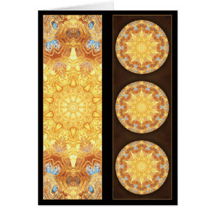 Renewal Mandala BookMark Card