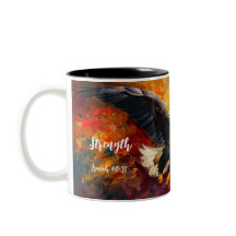 Renewed Strength: Isaiah 40:31 Personalized Mug