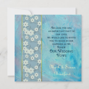 RENEWING VOWS INVITATION - SOFT PASTELS