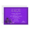 RENEWING WEDDING VOWS - INVITATION - PURPLE IRIS