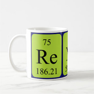 Renita periodic table name mug