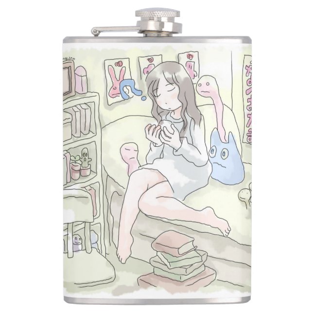 Renji Sanni Hip Flask (Front)