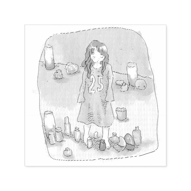Renji Sayago Self-inking Stamp (Design)