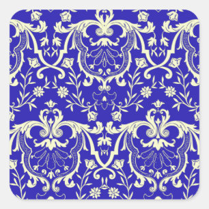 Rennaisance Damask #1 @ Sonolotre Square Sticker
