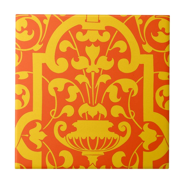 Rennaisance Damask #9 @ Sonolotre Tile (Front)