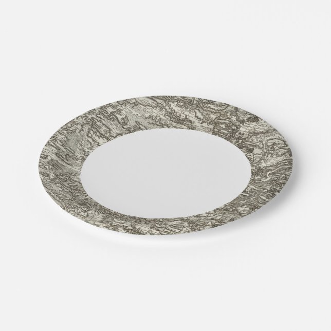 Rennes Paper Plate (Angled)