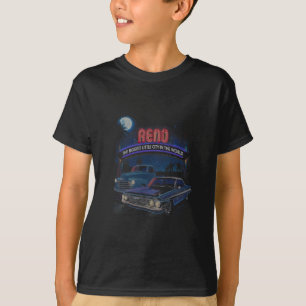 Reno Car Cruise Show Nevada American Vintage Truck T-Shirt