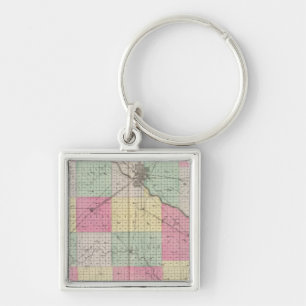 Reno Coand Plevna, Kent, Elmer, Kansas Keychain