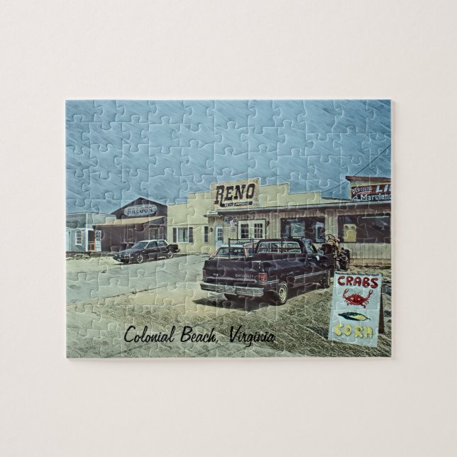 Reno, Colonial Beach, Virginia Jigsaw Puzzle (Horizontal)