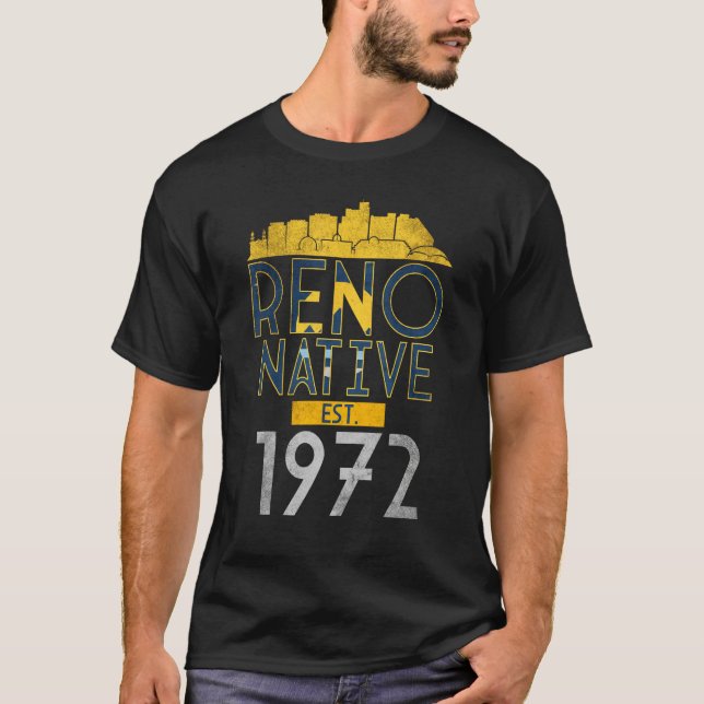 Reno Native Est. 1972 1 T-Shirt (Front)