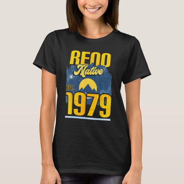 Reno Native Est. 1979 1 T-Shirt (Front)