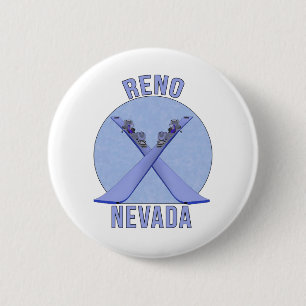Reno, Nevada 2 Inch Round Button