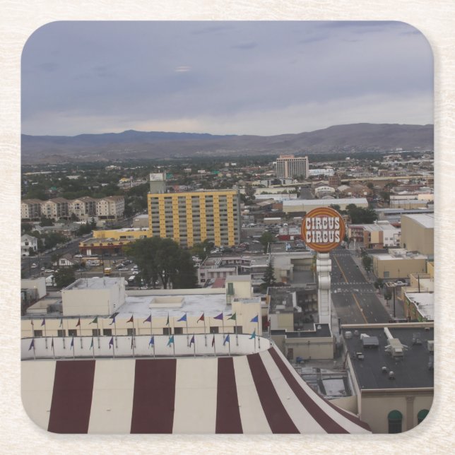 Reno, Nevada Drink Coaster (Front)