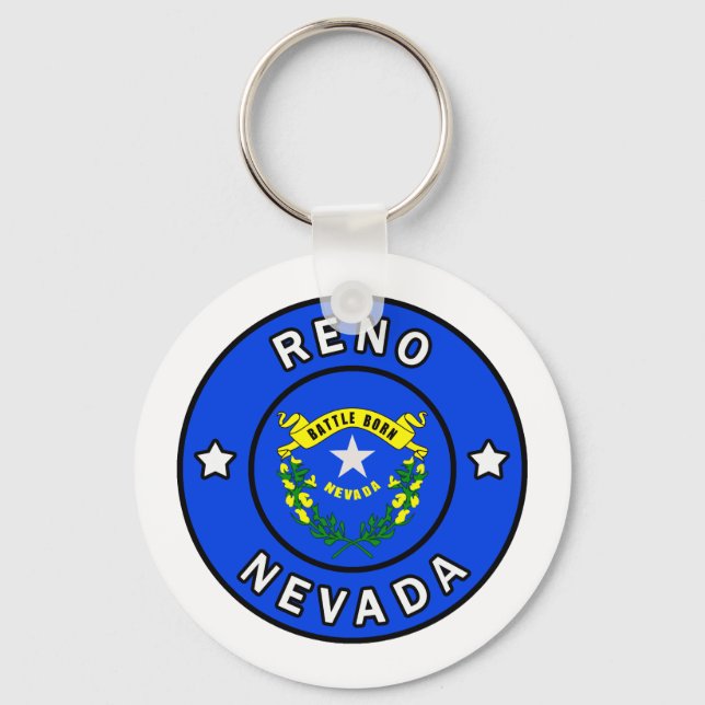 Reno Nevada Keychain (Front)