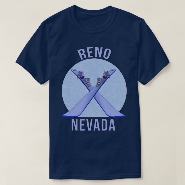 Reno, Nevada  T-Shirt (Design Front)