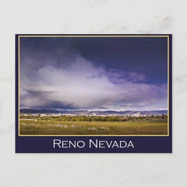 Reno power cloud postcard (Front)