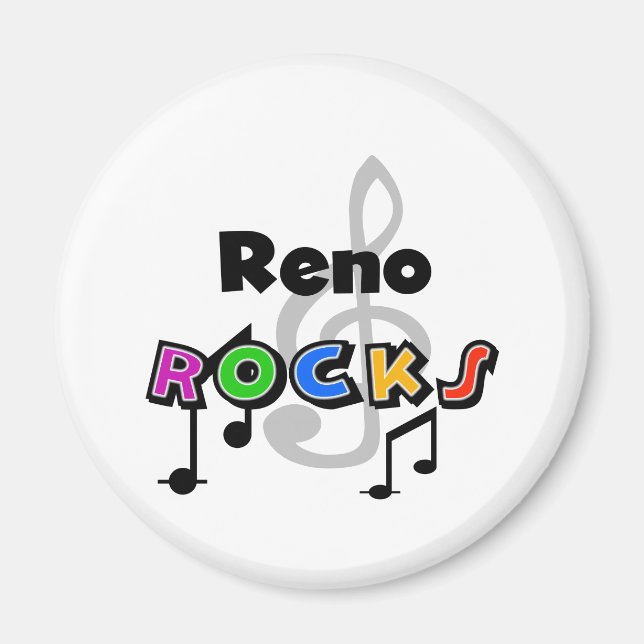Reno Rocks Magnet (Front)