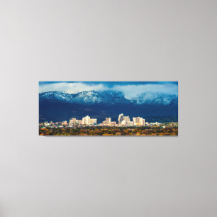 Reno Skyline Fall et Pano de neige sur toile