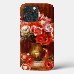 Renoir - Anemones, famous painting, iPhone 13 Pro Case