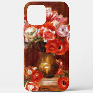 Renoir - Anemones, famous painting, iPhone 12 Pro Max Case