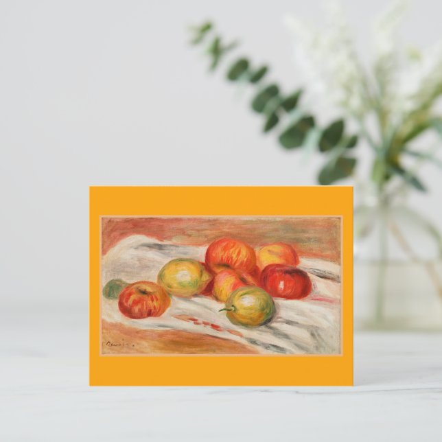 Renoir - Apples, Orange and Lemons Postcard (Standing Front)
