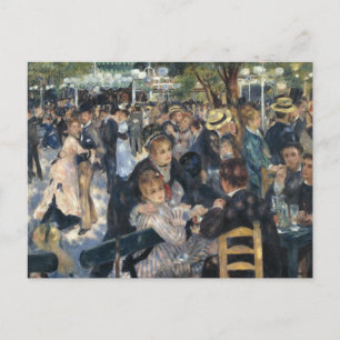 Renoir: Bal du Moulin de la Galette postcard