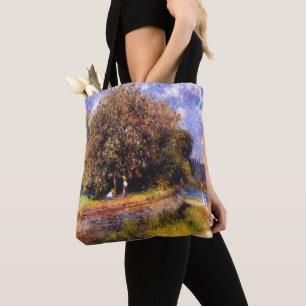Renoir - Chestnut Tree Blooming, 1881 Tote Bag