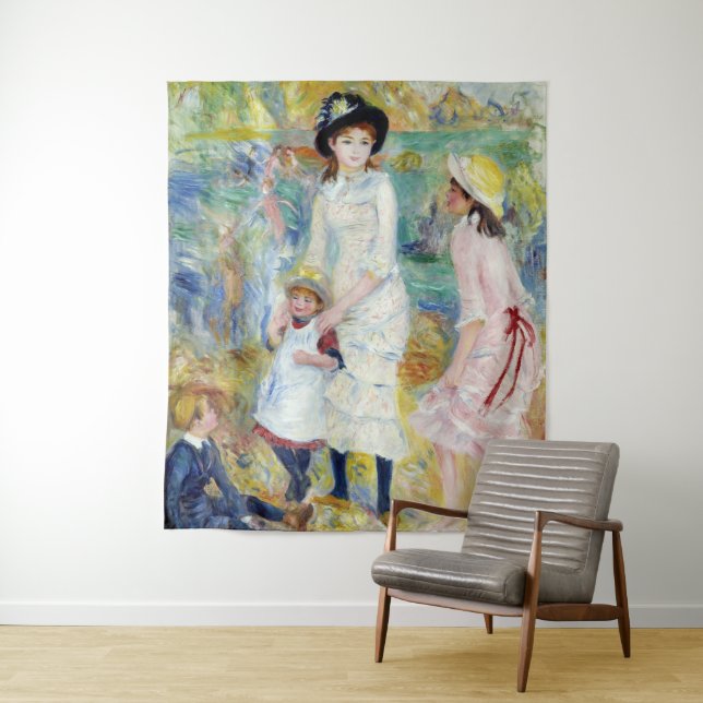 Renoir - Children on the Seashore, Guernsey Tapestry (In Situ)