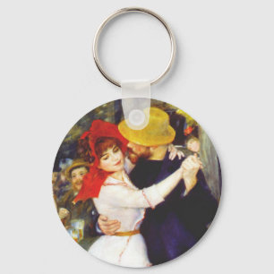 Renoir Dance at Bougival Key Chain