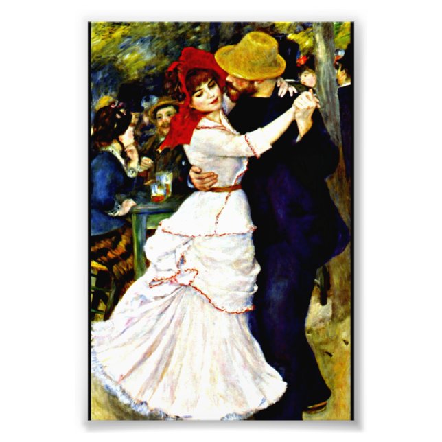 Renoir - Dance at Bougival, Photo Print (Front)
