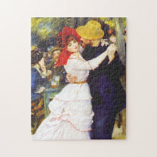 Renoir Dance at Bougival Puzzle (Vertical)