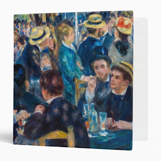 Renoir - Dance at Le Moulin de la Galette Binder (Front/Inside)