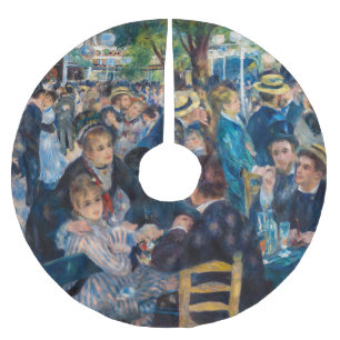 Renoir - Dance at Le Moulin de la Galette Brushed Polyester Tree Skirt