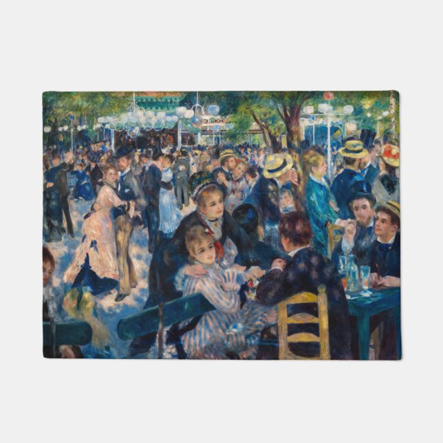 Renoir - Dance at Le Moulin de la Galette Doormat (Front)