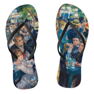 Renoir - Dance at Le Moulin de la Galette Flip Flops