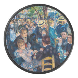 Renoir - Dance at Le Moulin de la Galette Hockey Puck