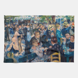 Renoir - Dance at Le Moulin de la Galette Kitchen Towel