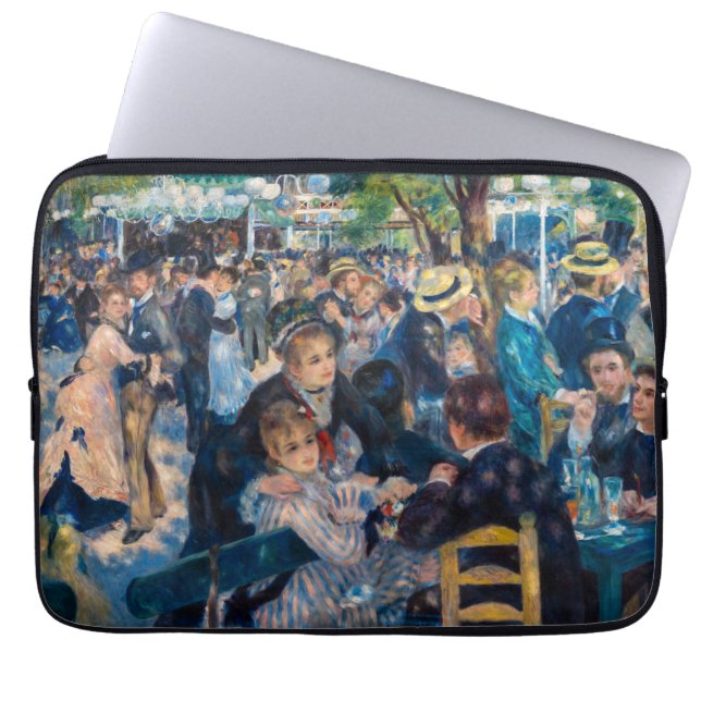 Renoir - Dance at Le Moulin de la Galette Laptop Sleeve (Front)