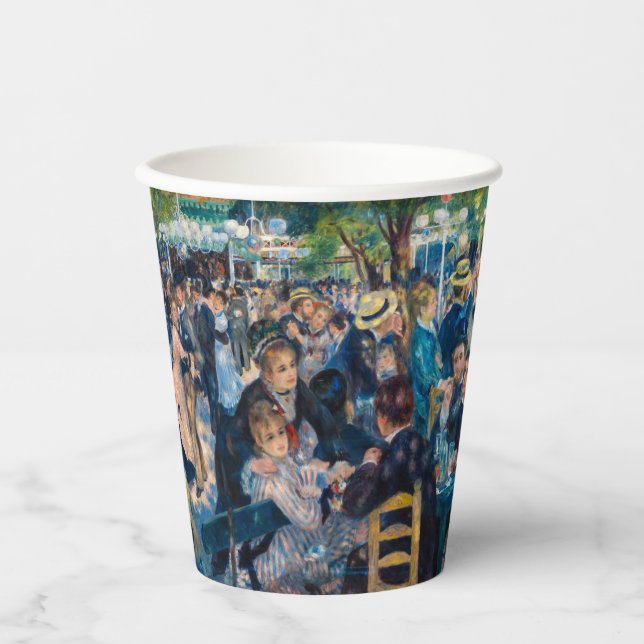 Renoir - Dance at Le Moulin de la Galette Paper Cups (Front)
