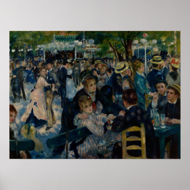 Renoir - Dance At Le Moulin De La Galette Poster (Front)