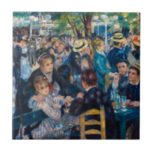 Renoir - Dance at Le Moulin de la Galette Tile