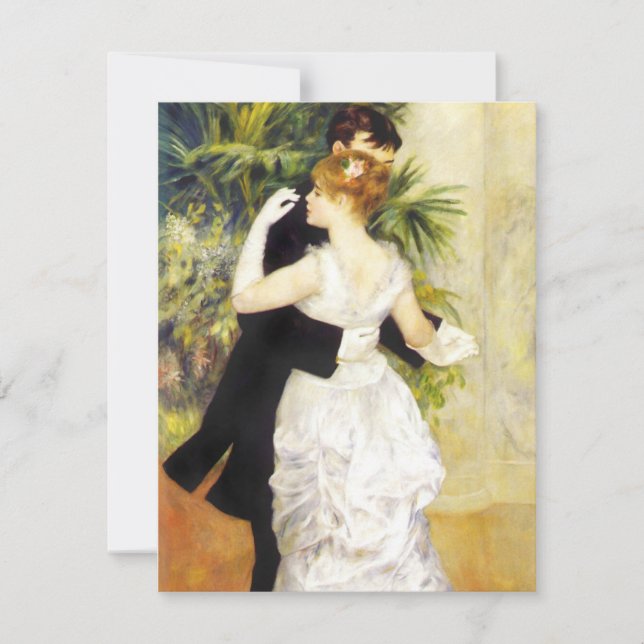 Renoir Dance in the City Invitations (Front)